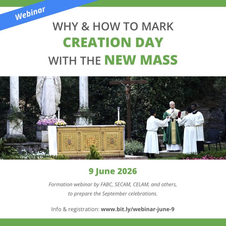Webinar on Celebrating ‘Creation Day’ with the New Mass Scheduled for June 9