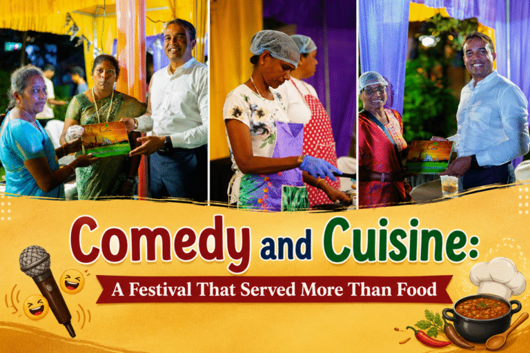 comedy and cuisine, Panjim
