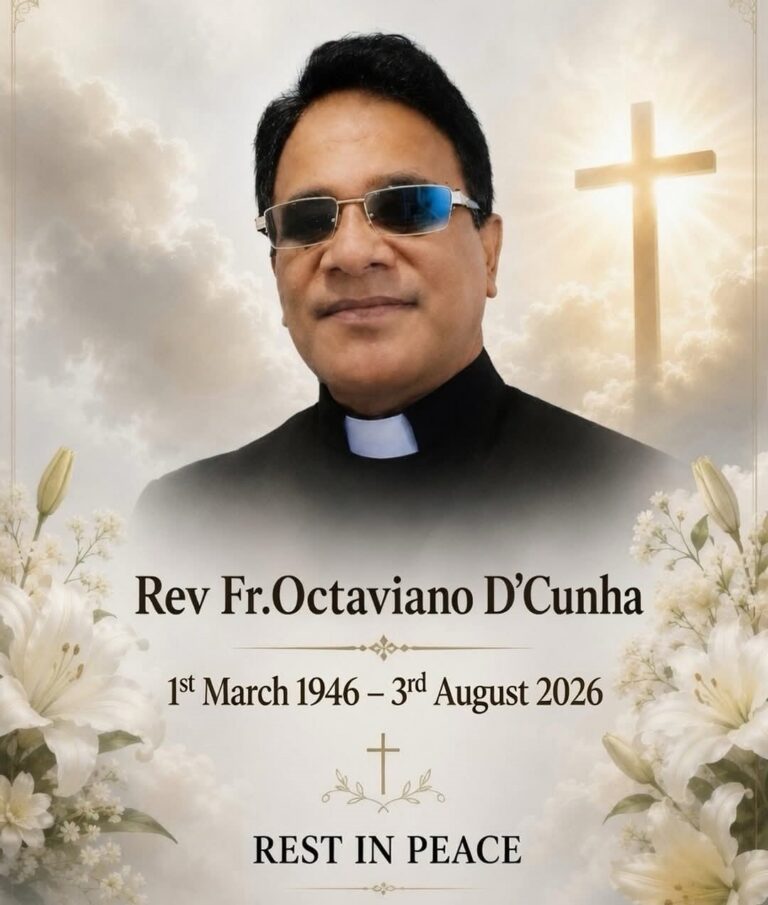 Rev. Fr. Octaviano D’Cunha, S.F